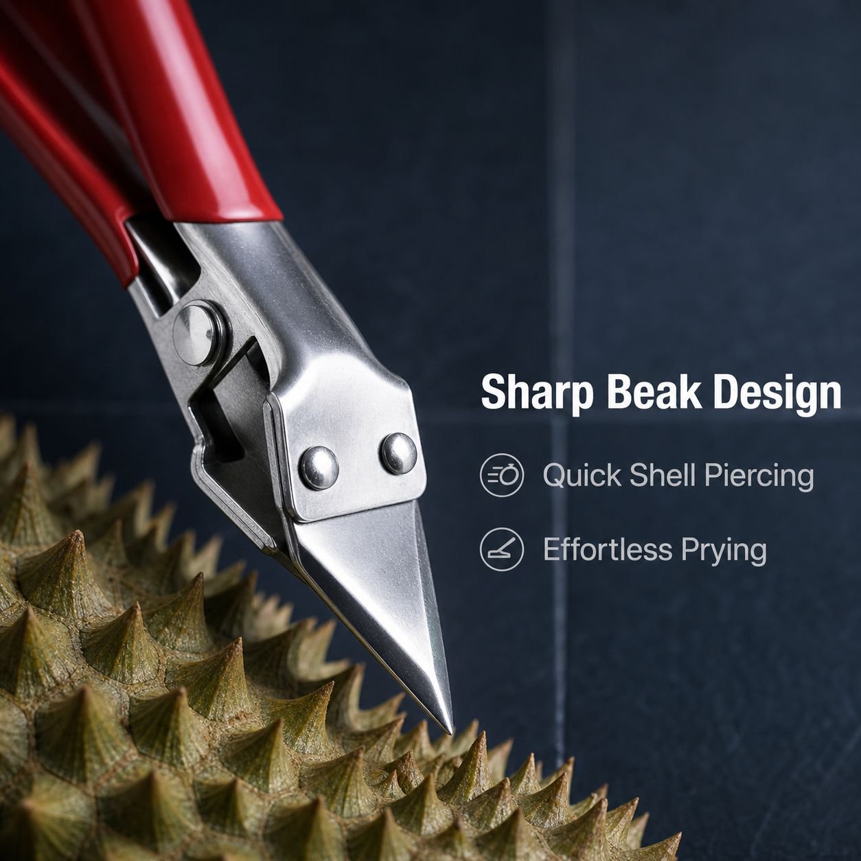 Stainless Steel Durian Pliers Fruit Extractor and Shell Opener