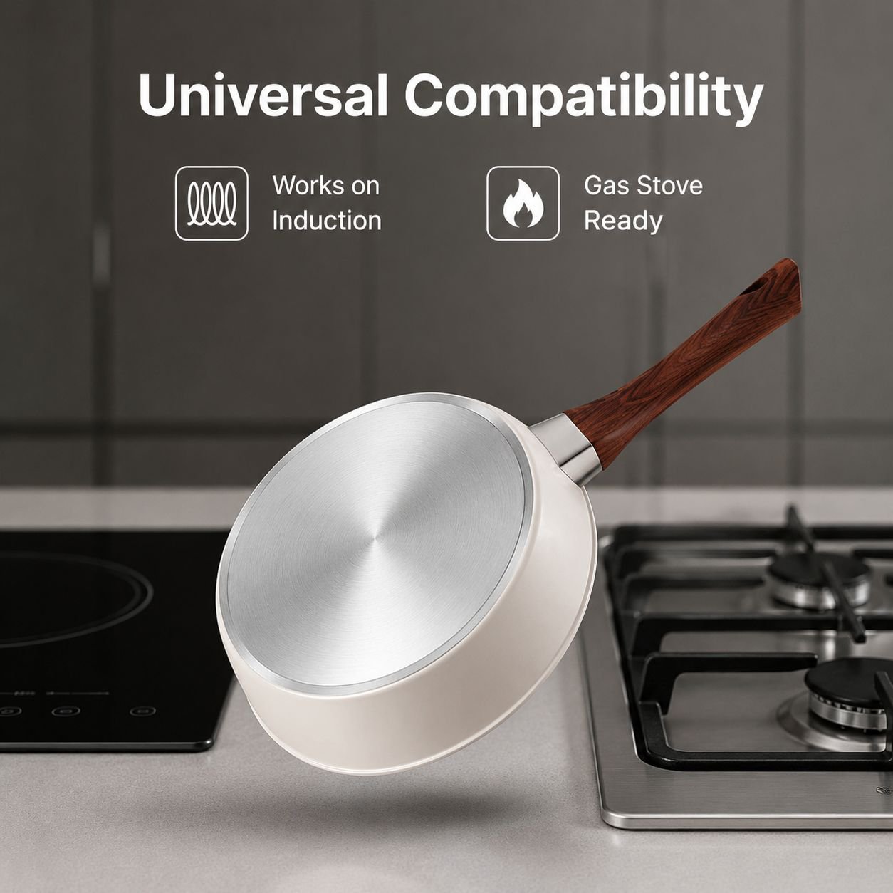 Household Non-Stick Pan for Gas and Induction