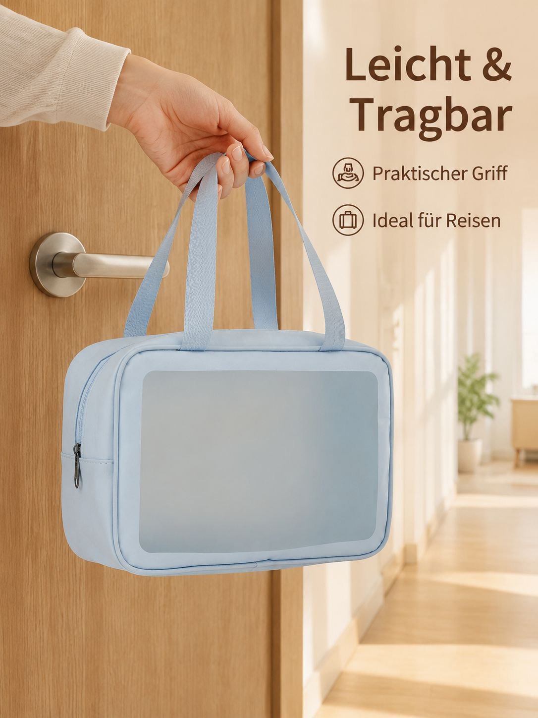 Große wasserdichte tragbare Kulturtasche
