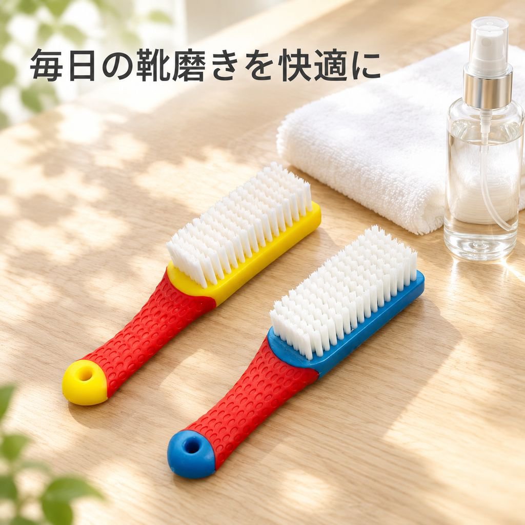 新作多機能靴ブラシ ソフト毛ブラシ クリーニングブラシ