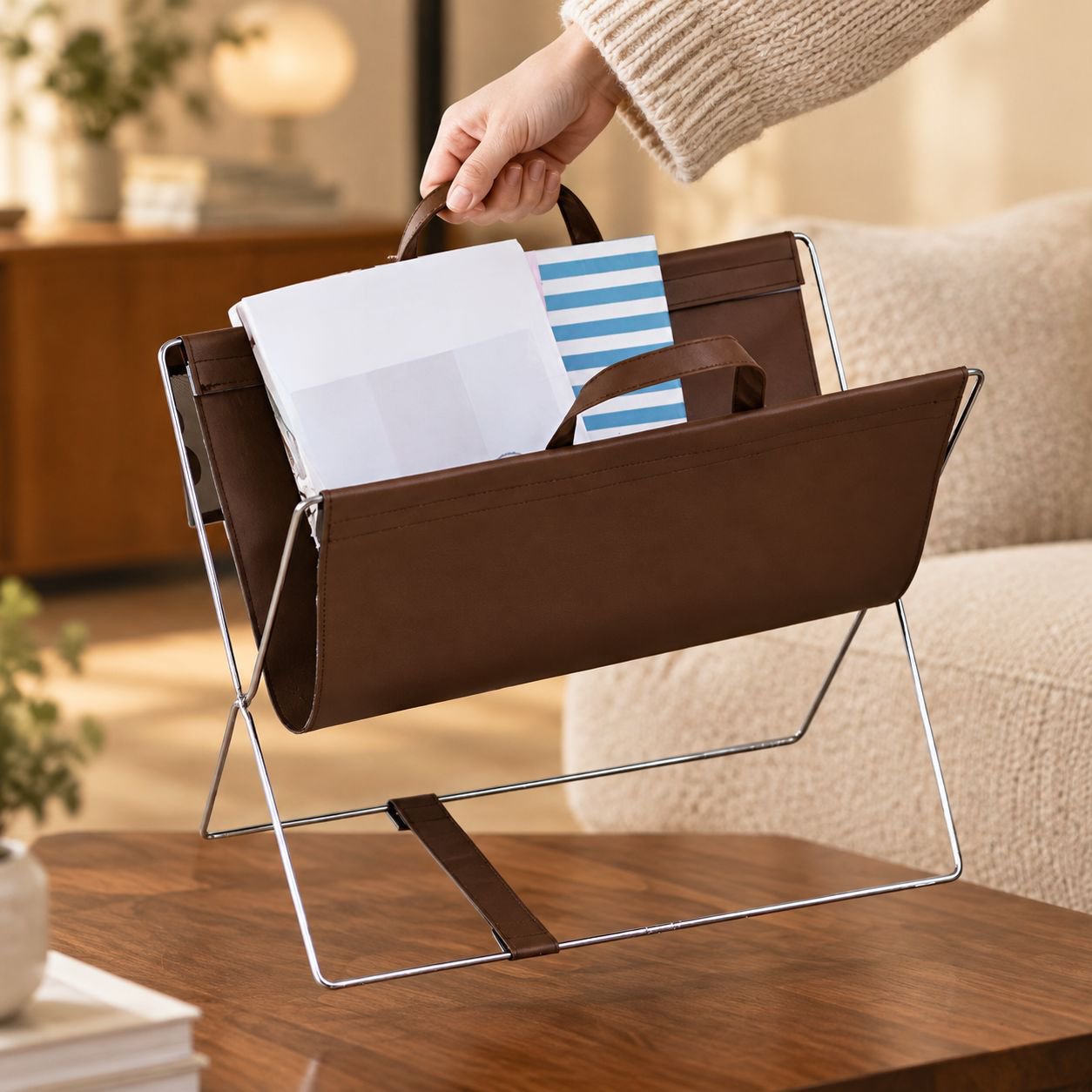 Modern design bookshelf for sophisticated interiors