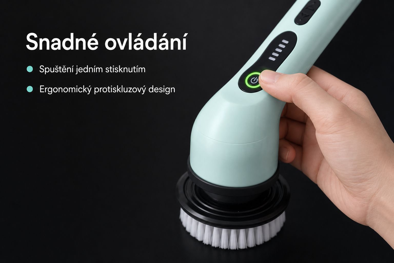 Víceúčelový čistič s ergonomickou rukojetí