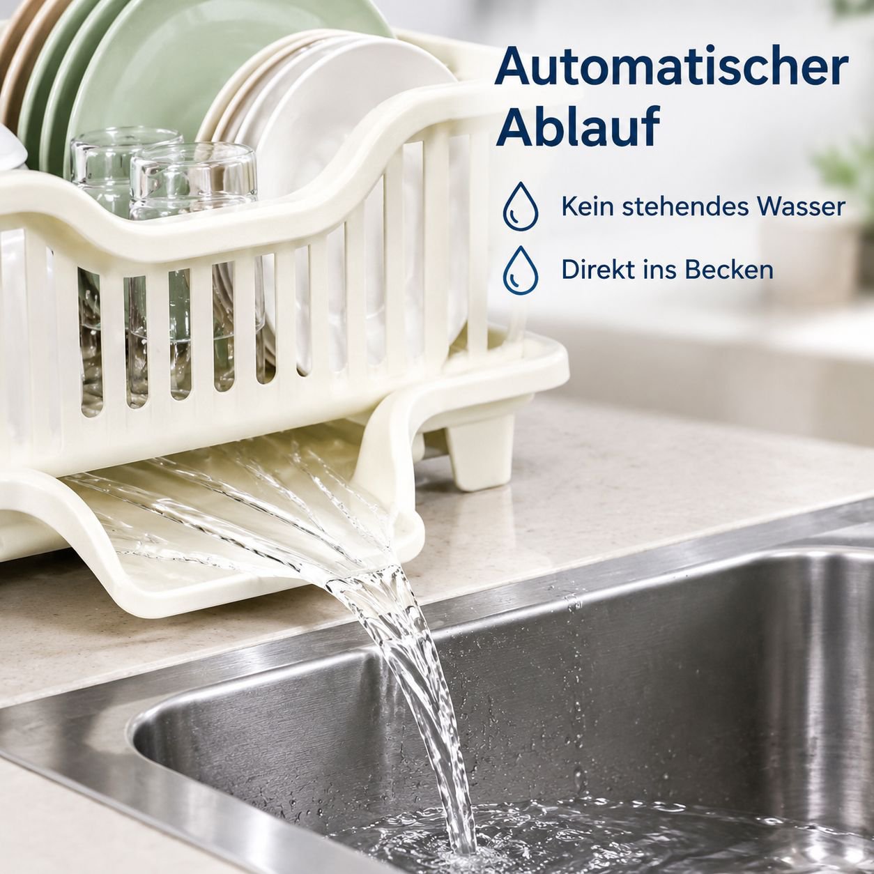 Besteck- und Abtropf-Organizer
