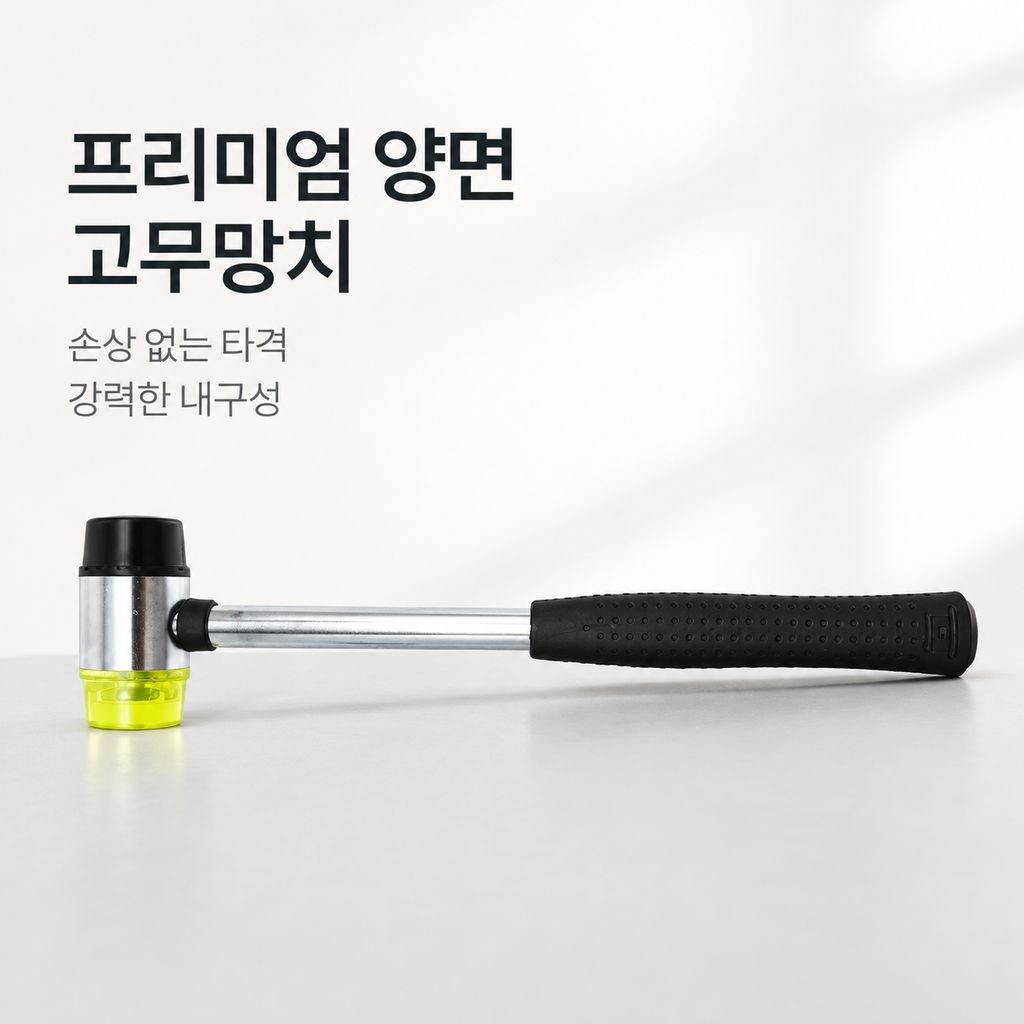 다기능 플라스틱 고무망치 주얼리 수리 도구 타일 시공 망치