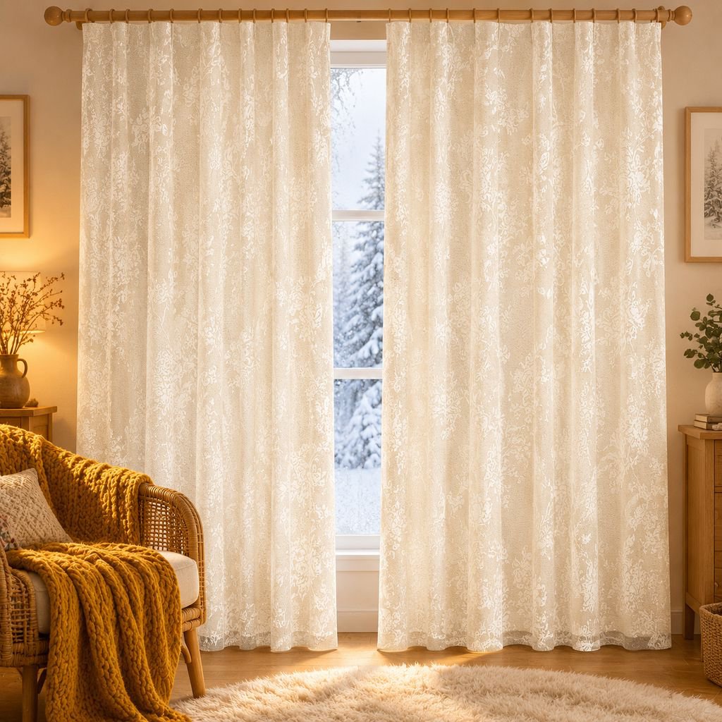 Stilvoller Verdunkelungsvorhang in französischem Design