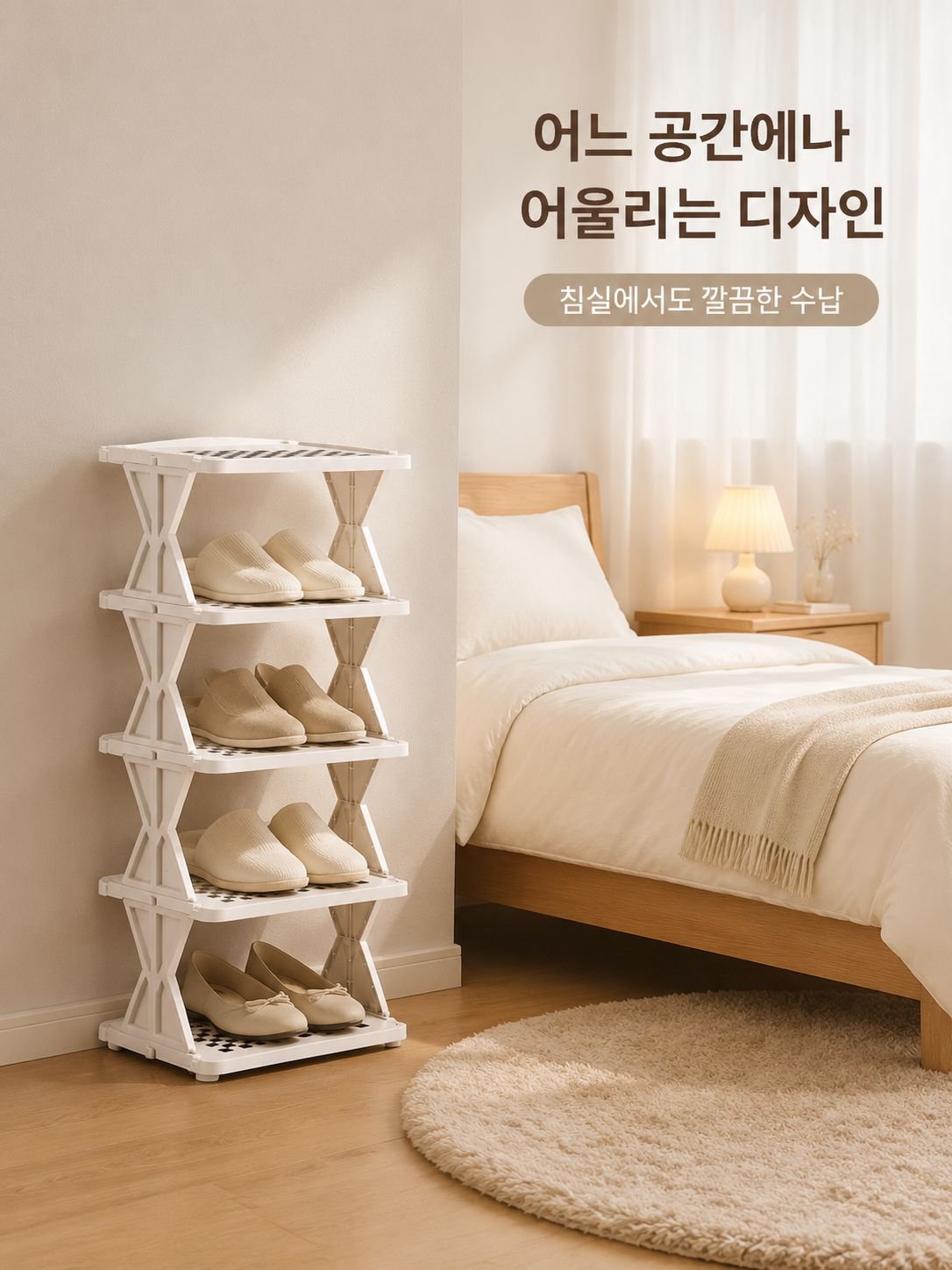 다층 공간절약 신발 정리대