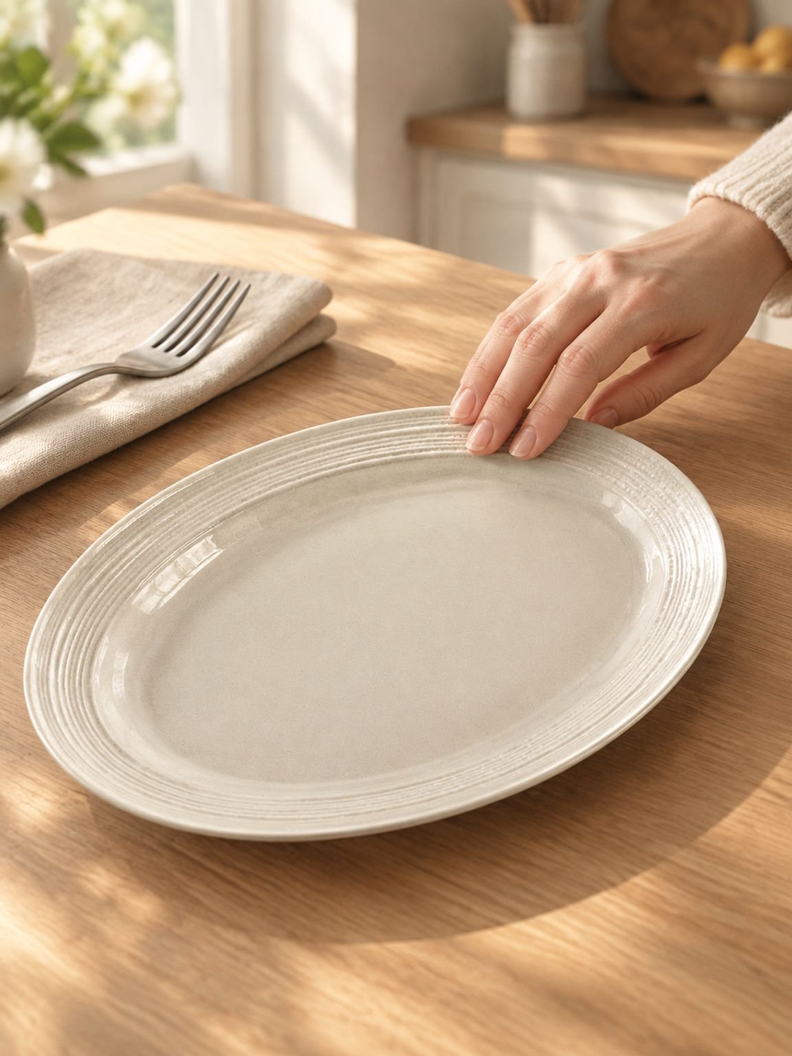 Plato de cerámica resistente y moderno para cocina mexicana
