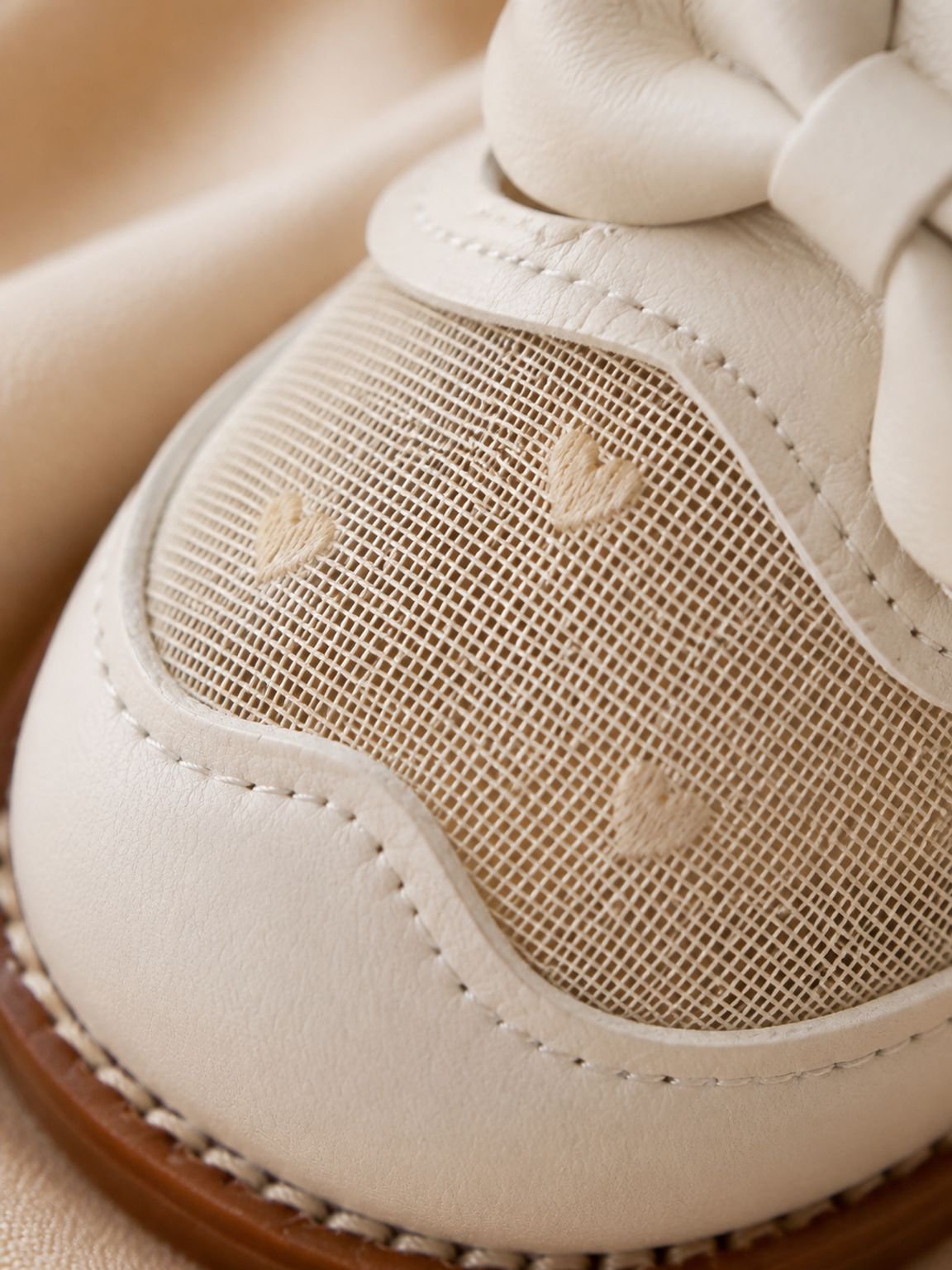 Zapatos de suela blanda y transpirables para bebé estilo princesa