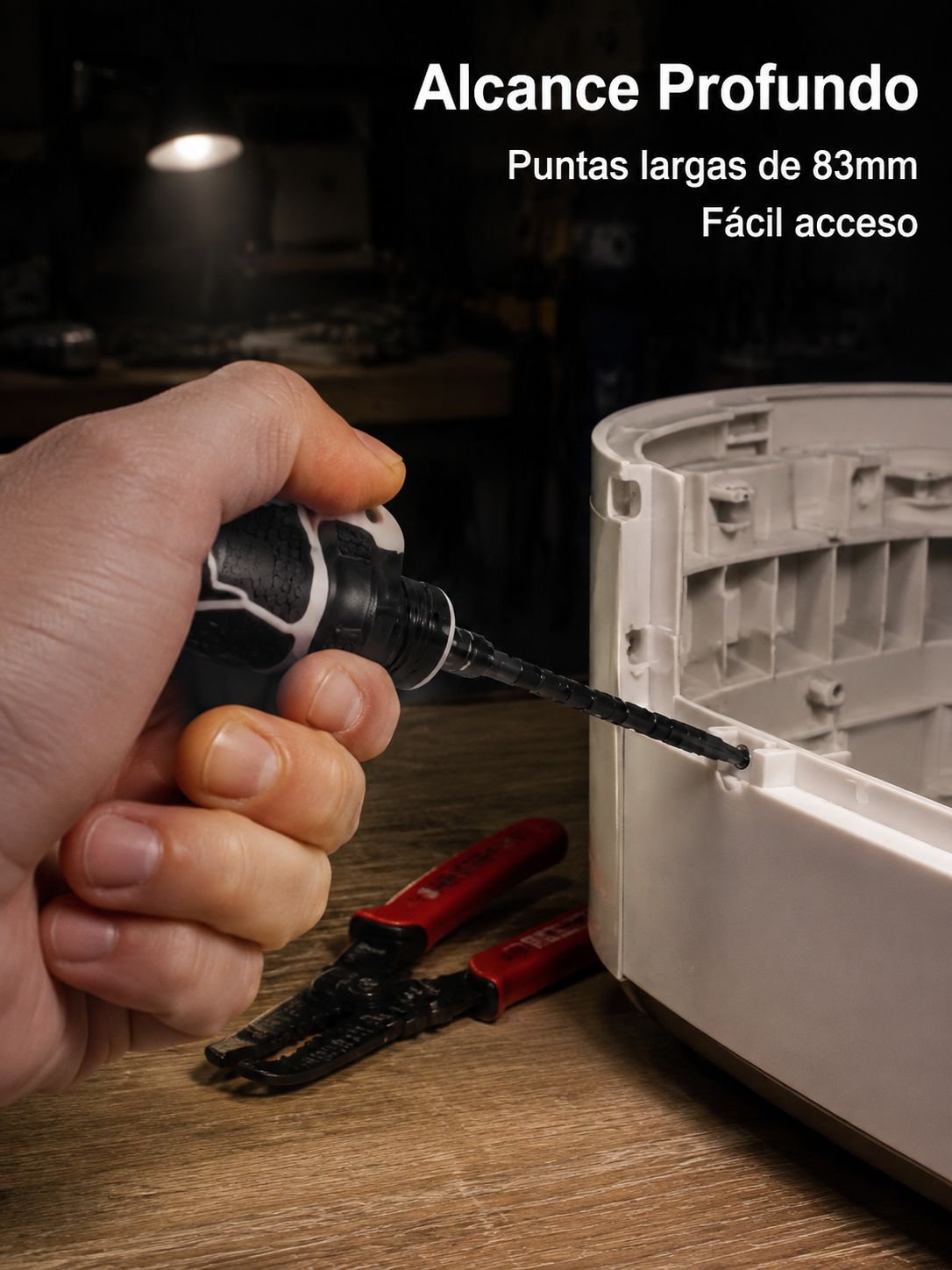 Juego de destornilladores de carraca multifuncionales