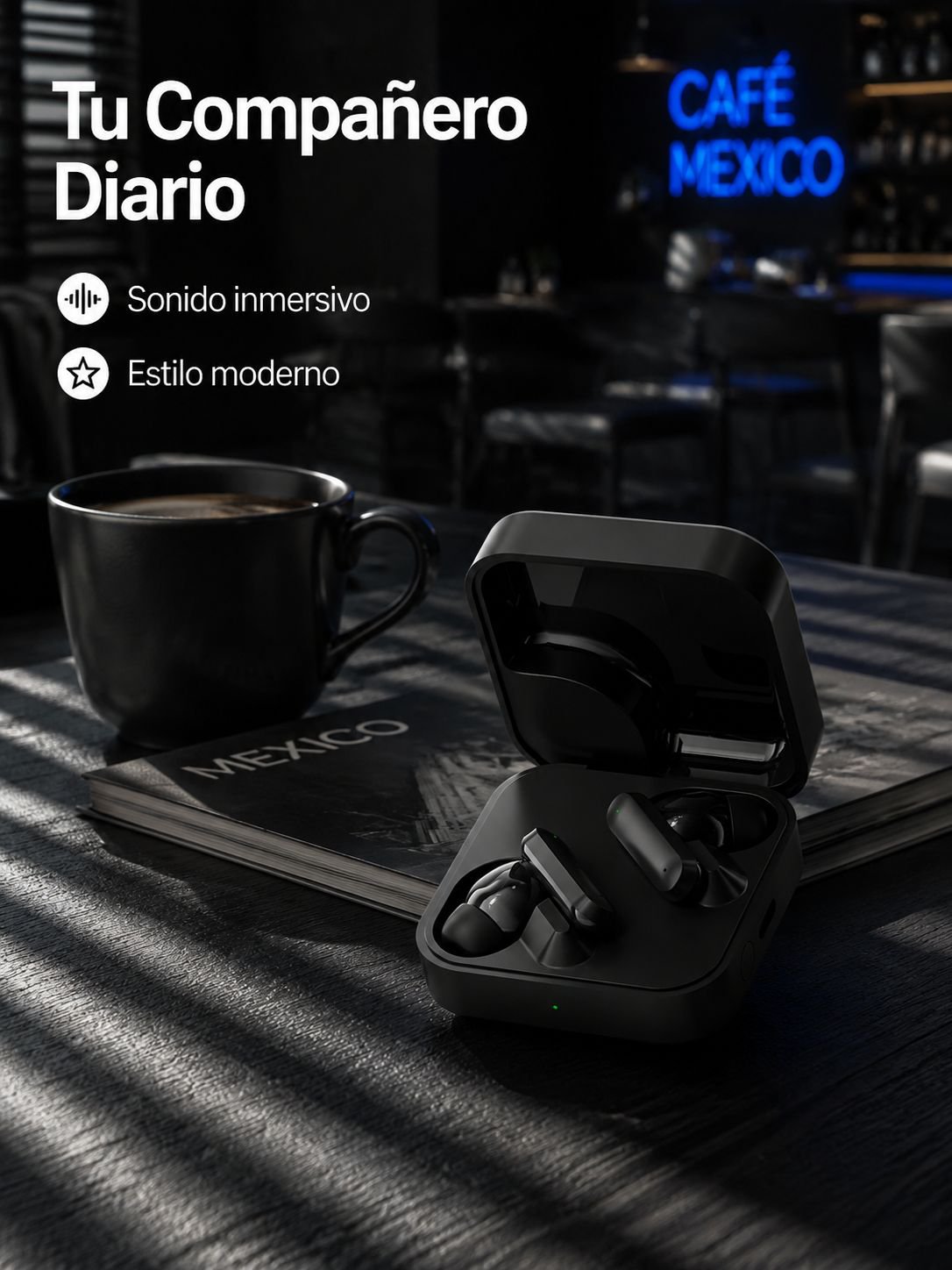 Experiencia auditiva superior con auriculares inalámbricos