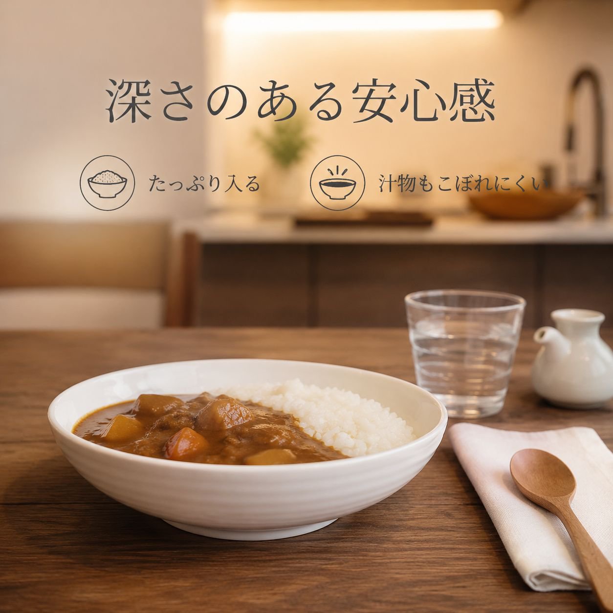 深めの丸型セラミックディナープレート