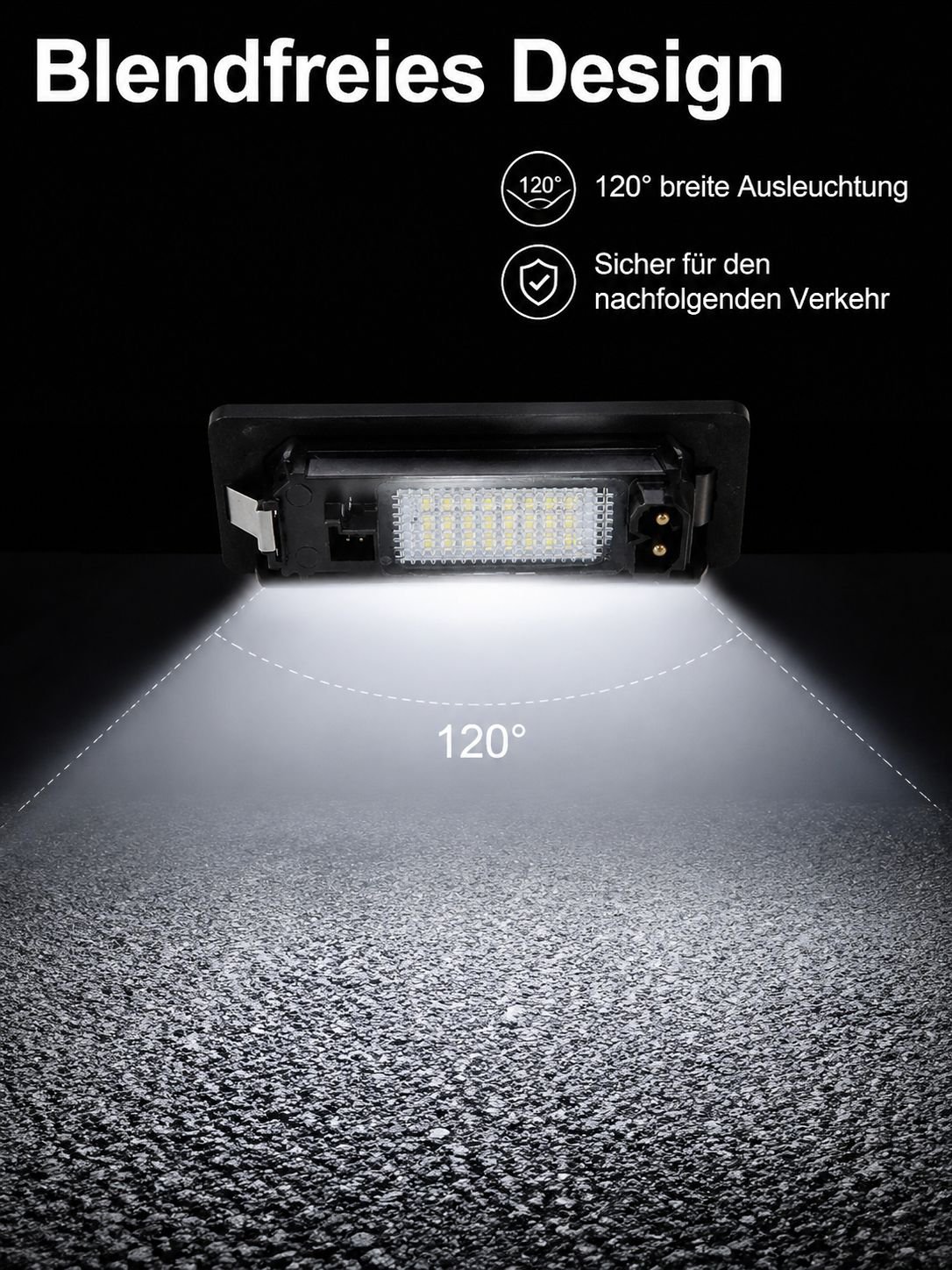 BMW 1er 3er 5er LED Nummernschildbeleuchtung