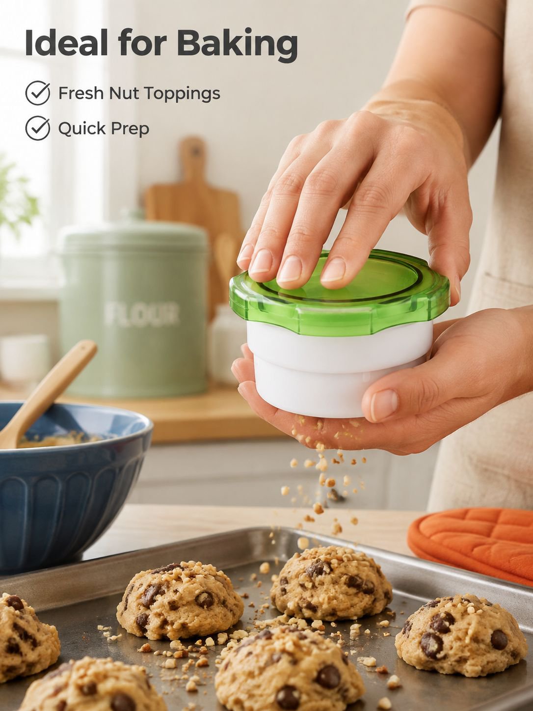 Manual Nut Crusher Grinder