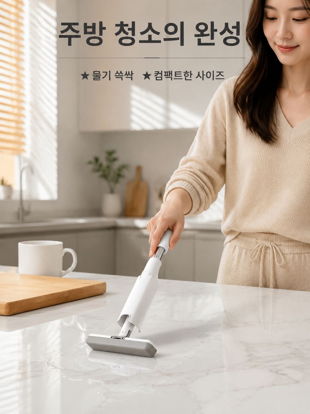 데스크탑 다기능 공압식 걸레