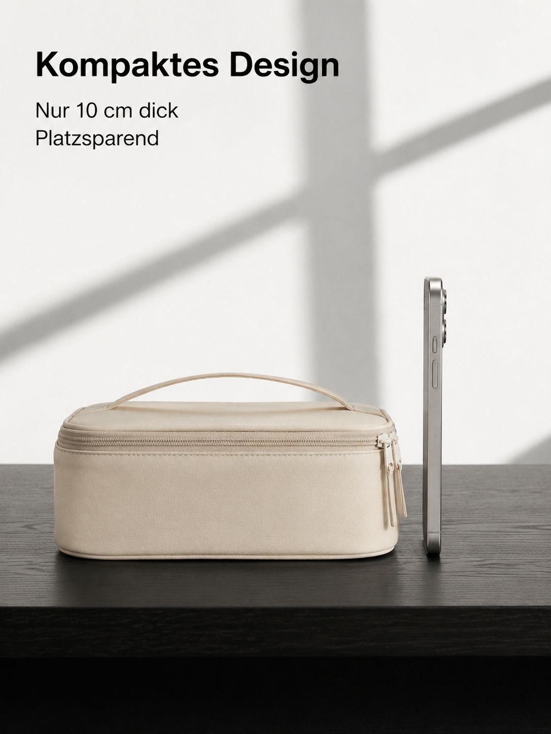 Leicht transportierbare Tasche mit komfortablem Griff