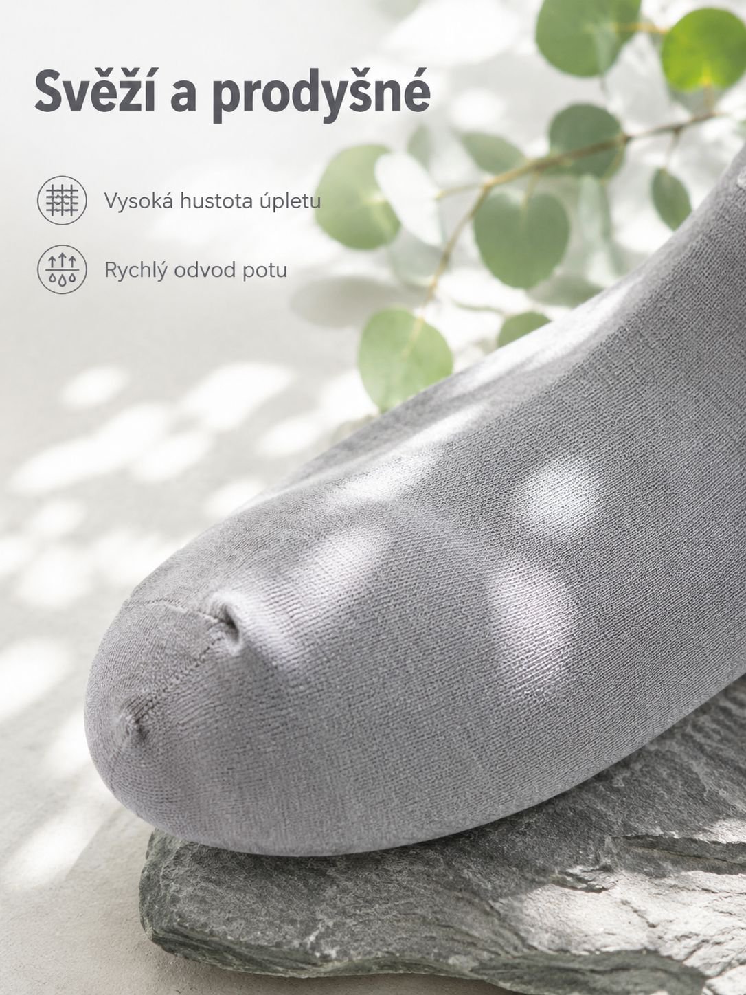 Pohodlné a prodyšné pánské kotníkové ponožky