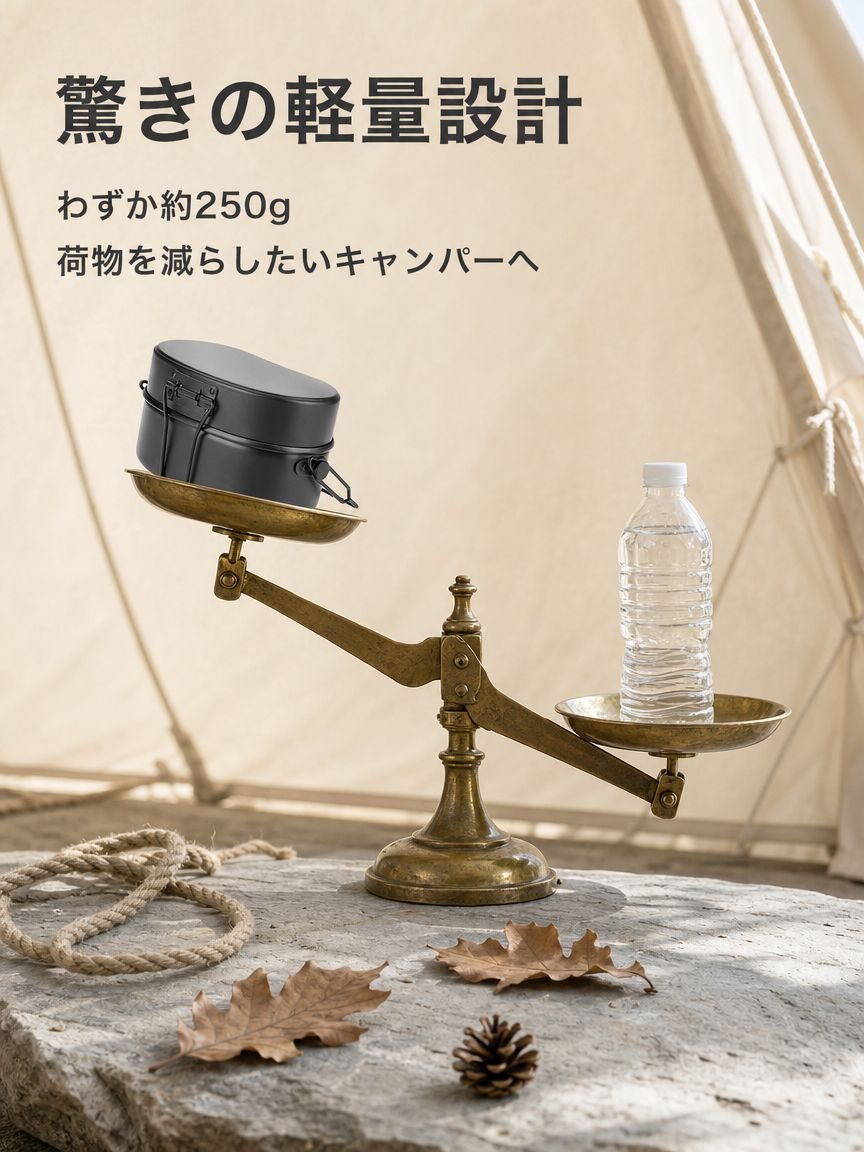 二重構造の厚手アルミ製ランチボックス