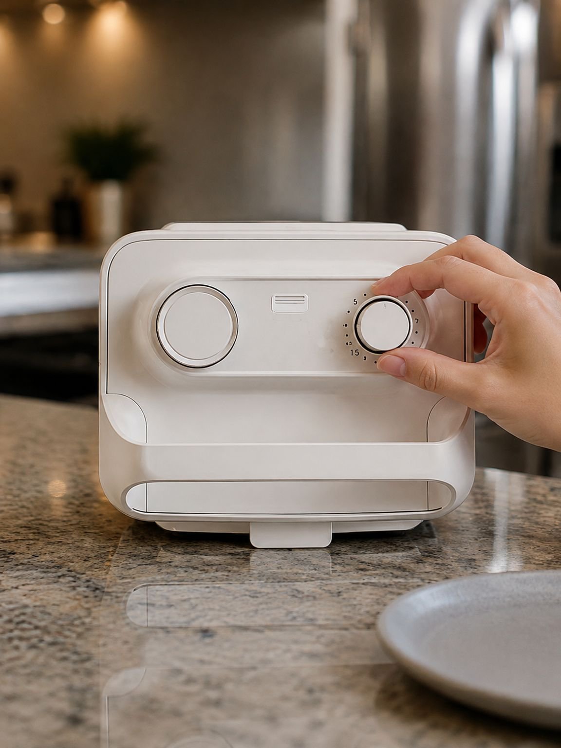 Multifunktionaler Doppelplatten-Sandwichmaker für das Frühstück zu Hause