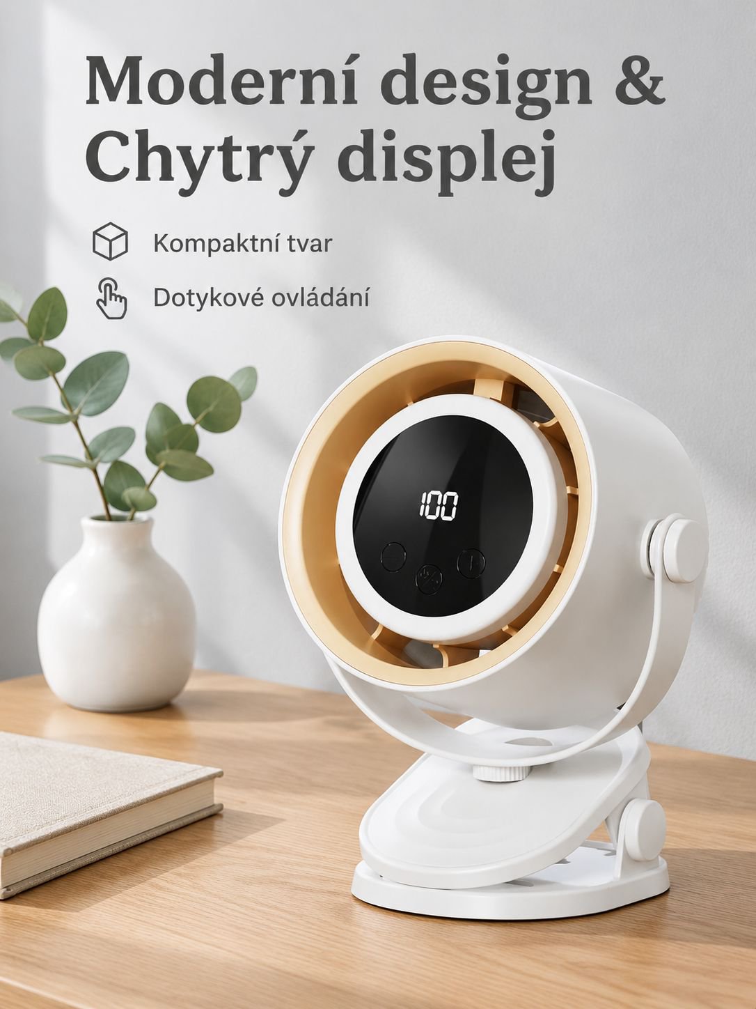 Nástěnný cirkulační ventilátor