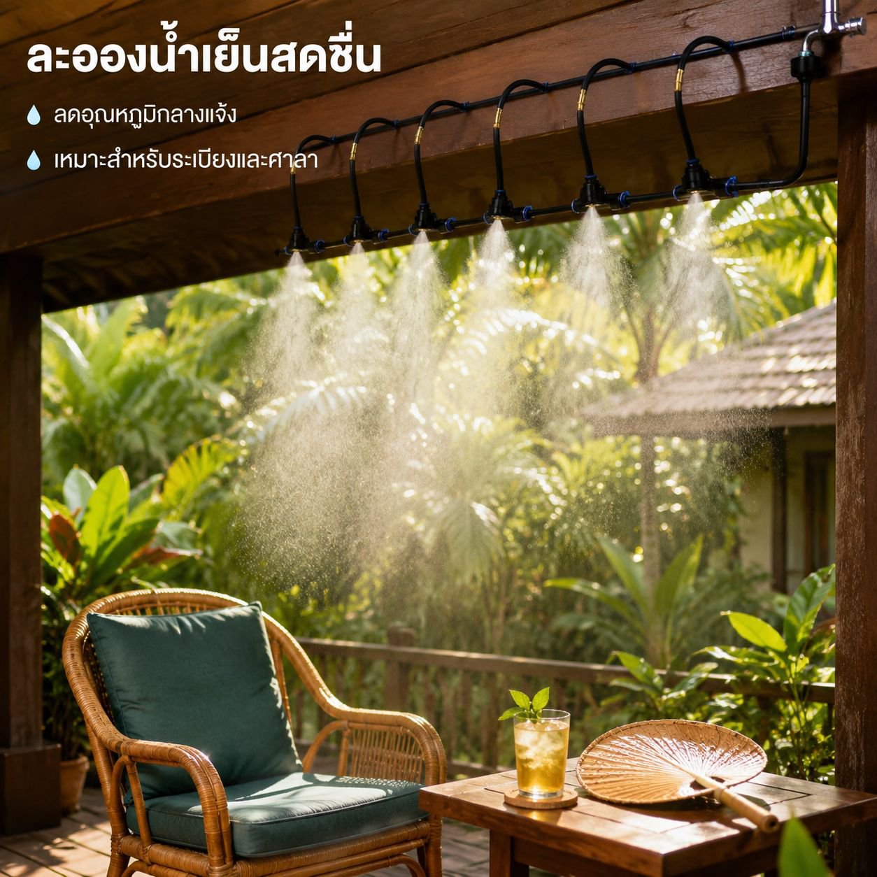 เครื่องพ่นน้ำอัตโนมัติอเนกประสงค์