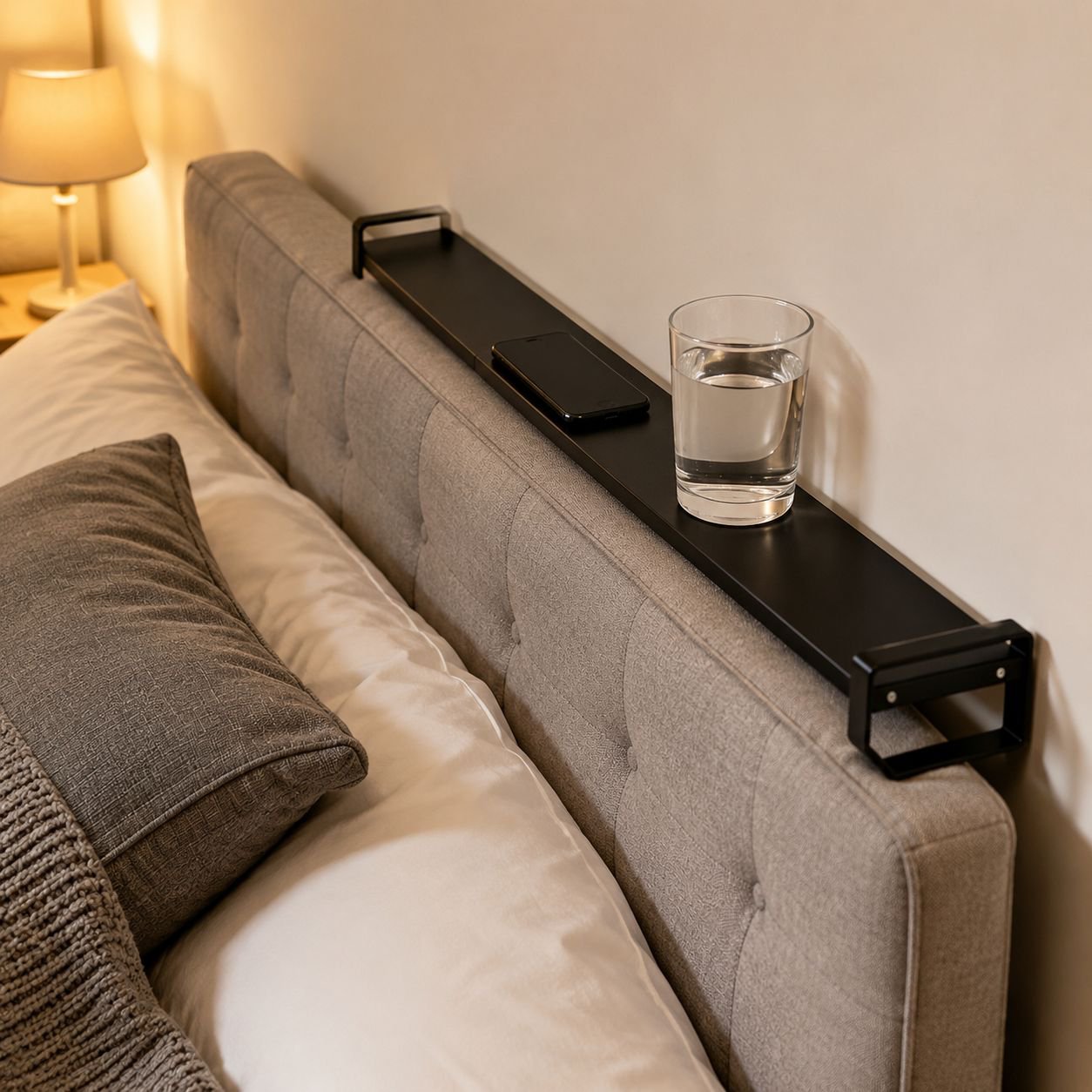 Multi-Functional Wall Display Shelf