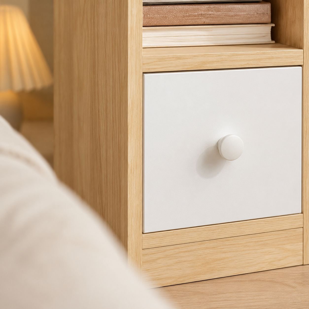 Home Simple Bedside Storage Cabinet Bedroom Drawer Unit