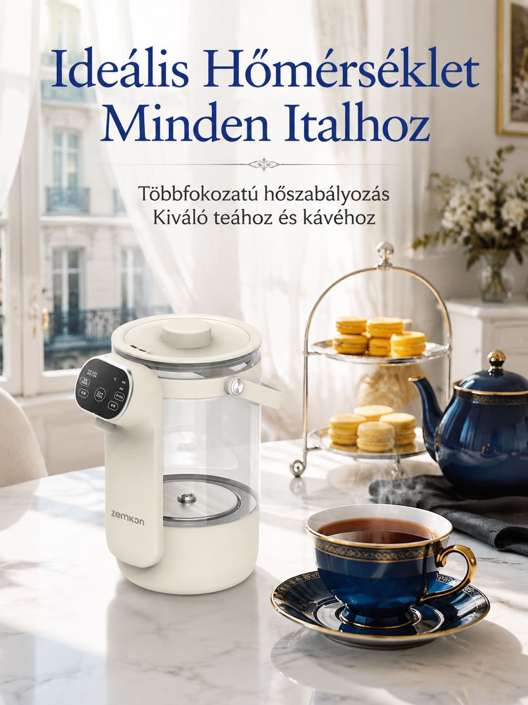 Ivóvízforraló tiszta és biztonságos ivóvízhez minden nap