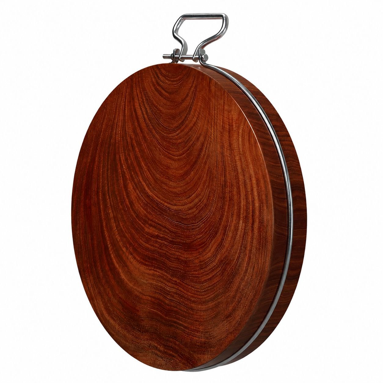 Whole Wood Thickened Round Chopping Board for Kitchen