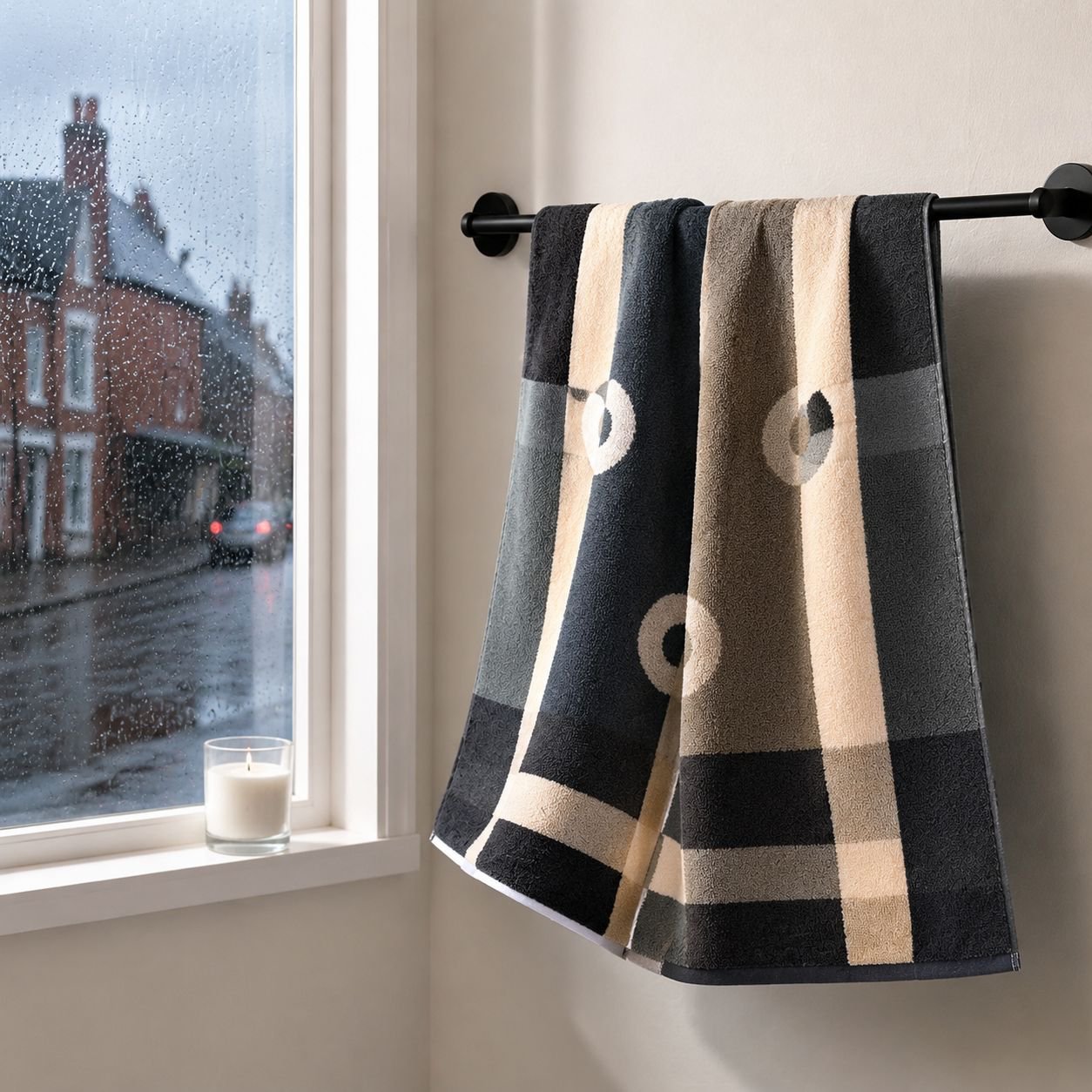 Eco-friendly pure cotton towel for everyday use
