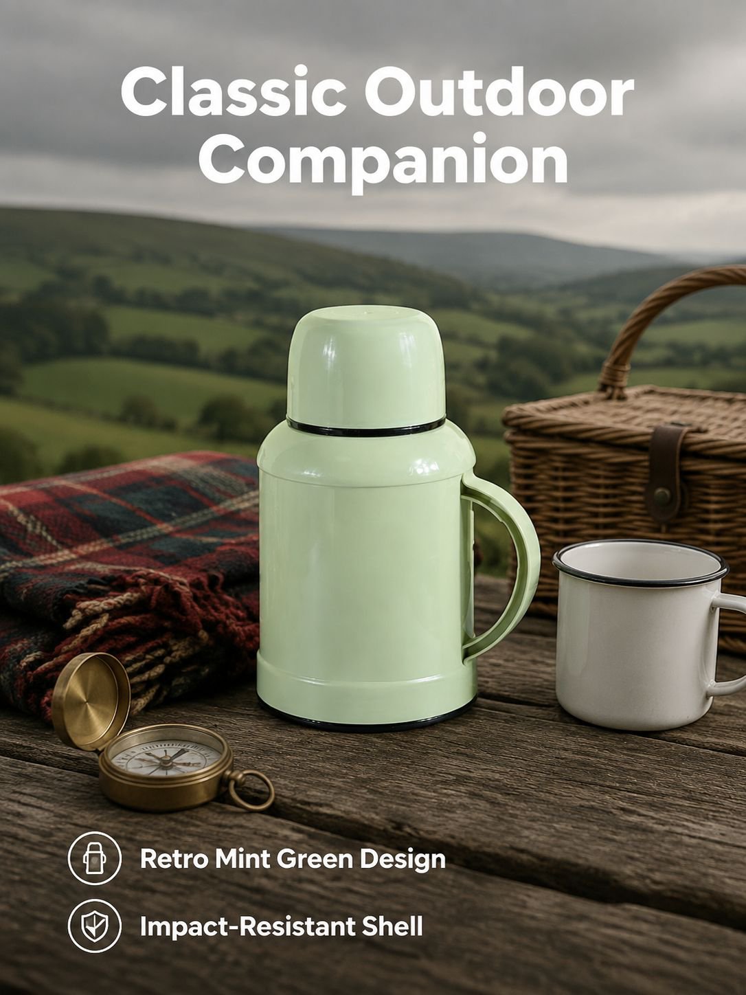 large capacity thermos flask