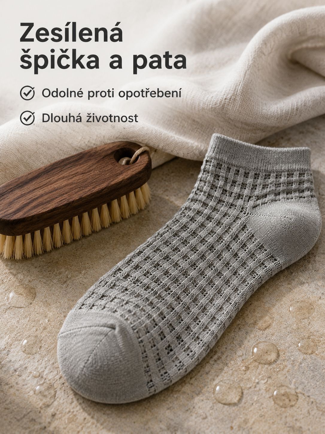 Pánské letní tenké síťované ponožky