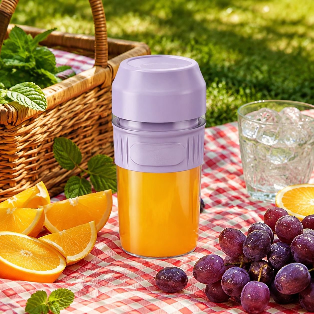 Compact Portable Rechargeable Juice Blender Cup