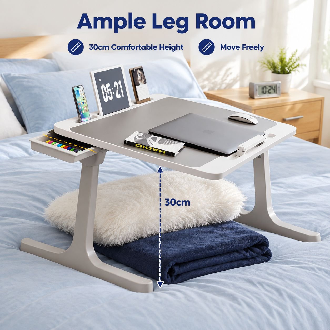 Foldable Bedside Table