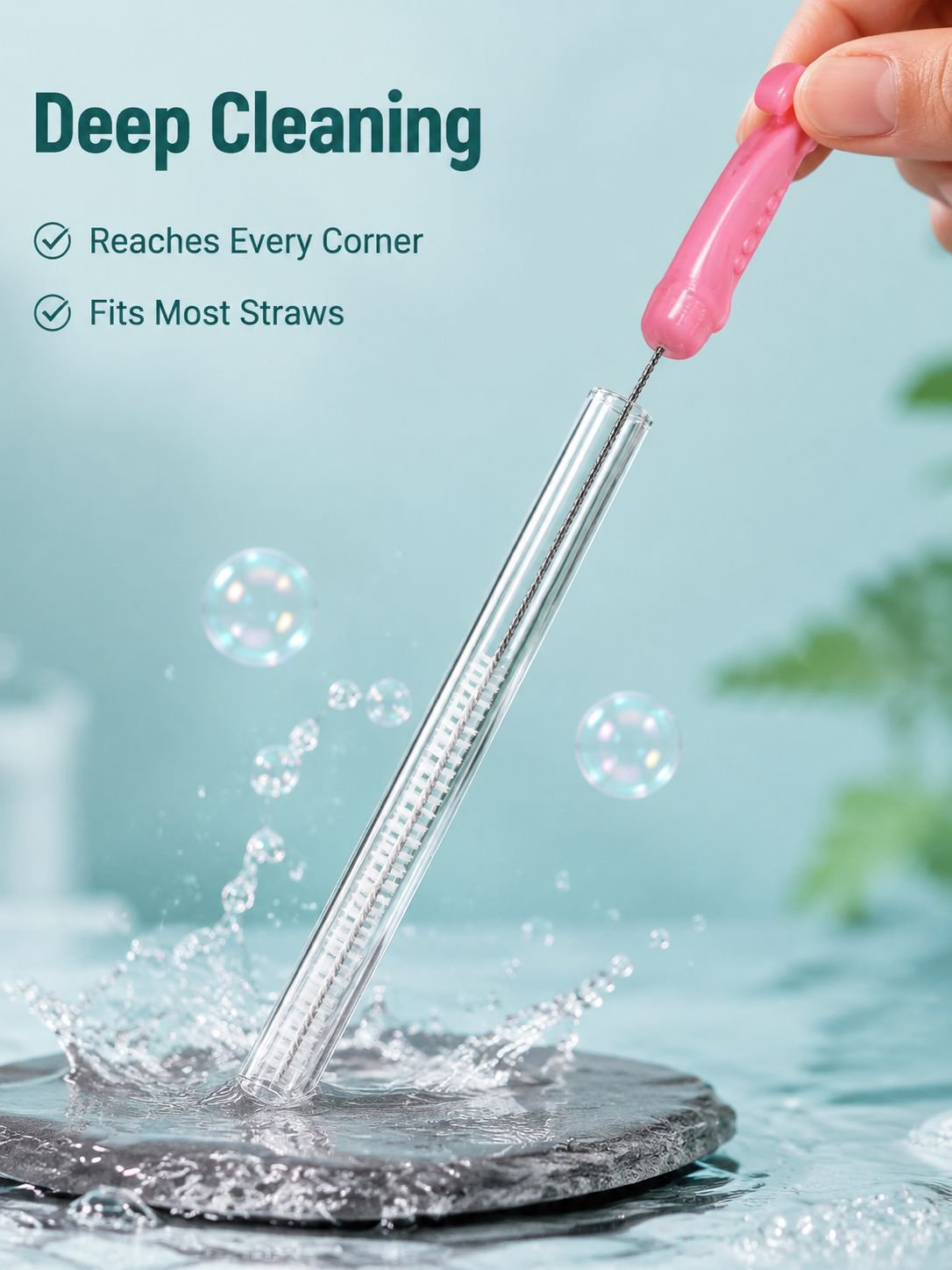 Crocodile Straw Cleaning Brush