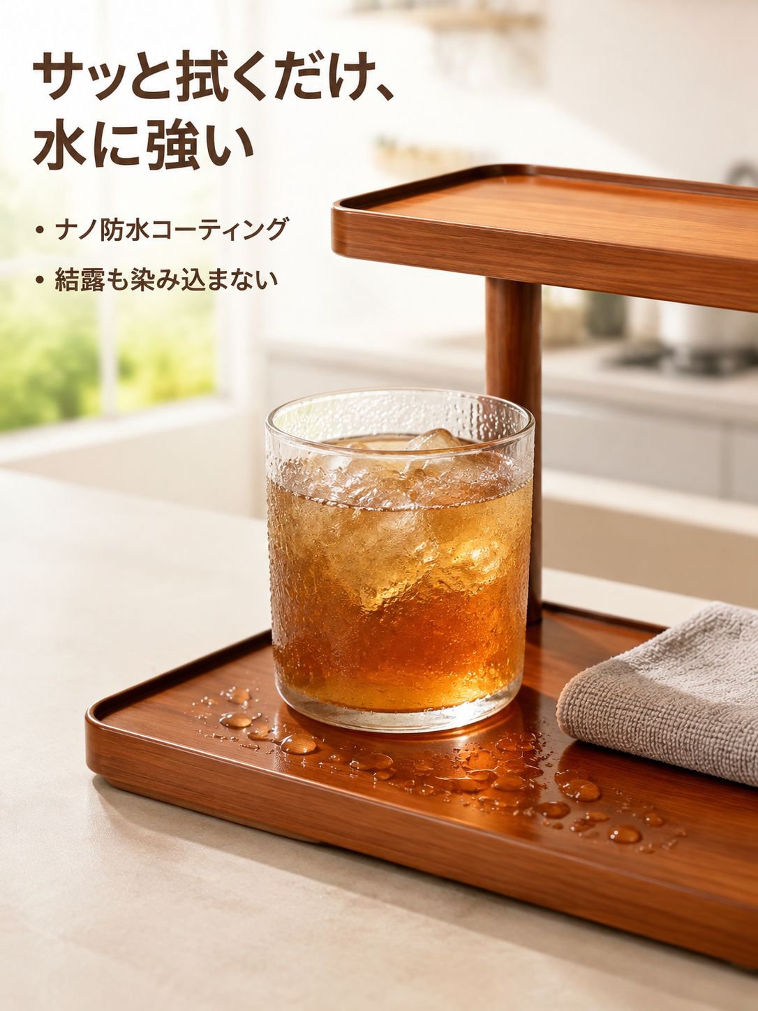デスクトップ棚用カップオーガナイザー