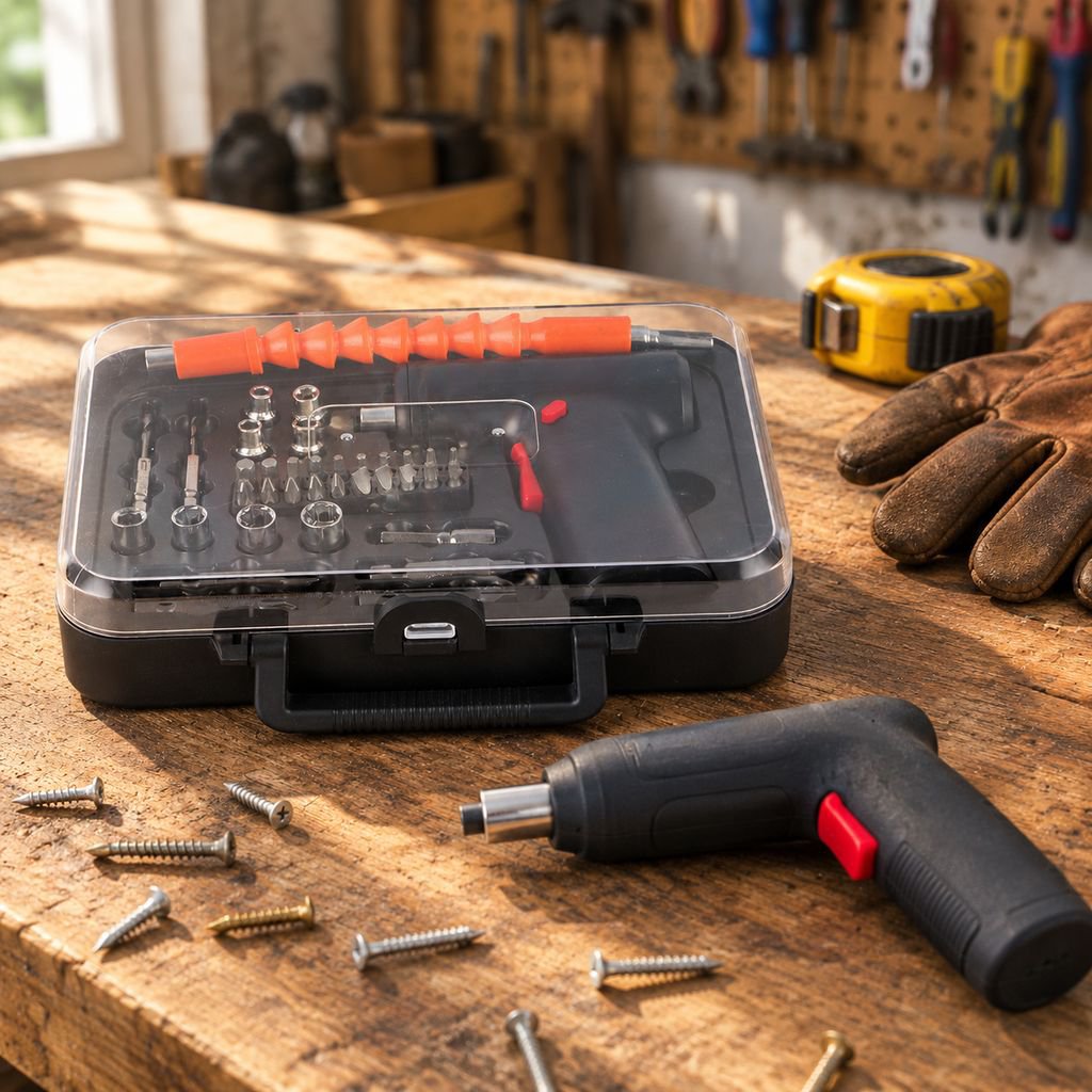 Multi-functional Household Lithium Electric Screwdriver Kit