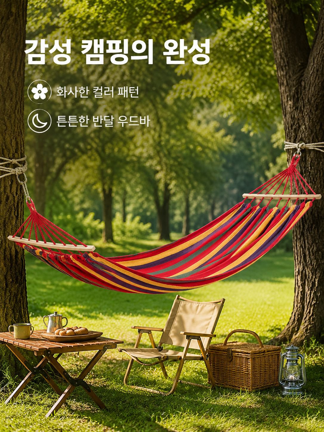 넘어지지 않는 해먹 스윙
