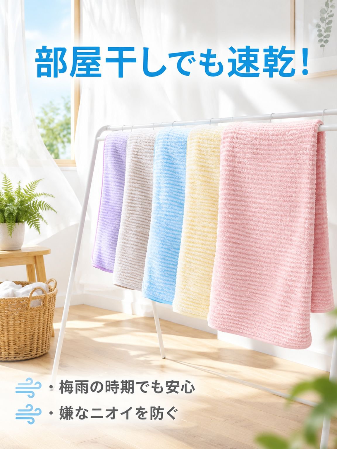 高品質のベルベット吸水性タオル