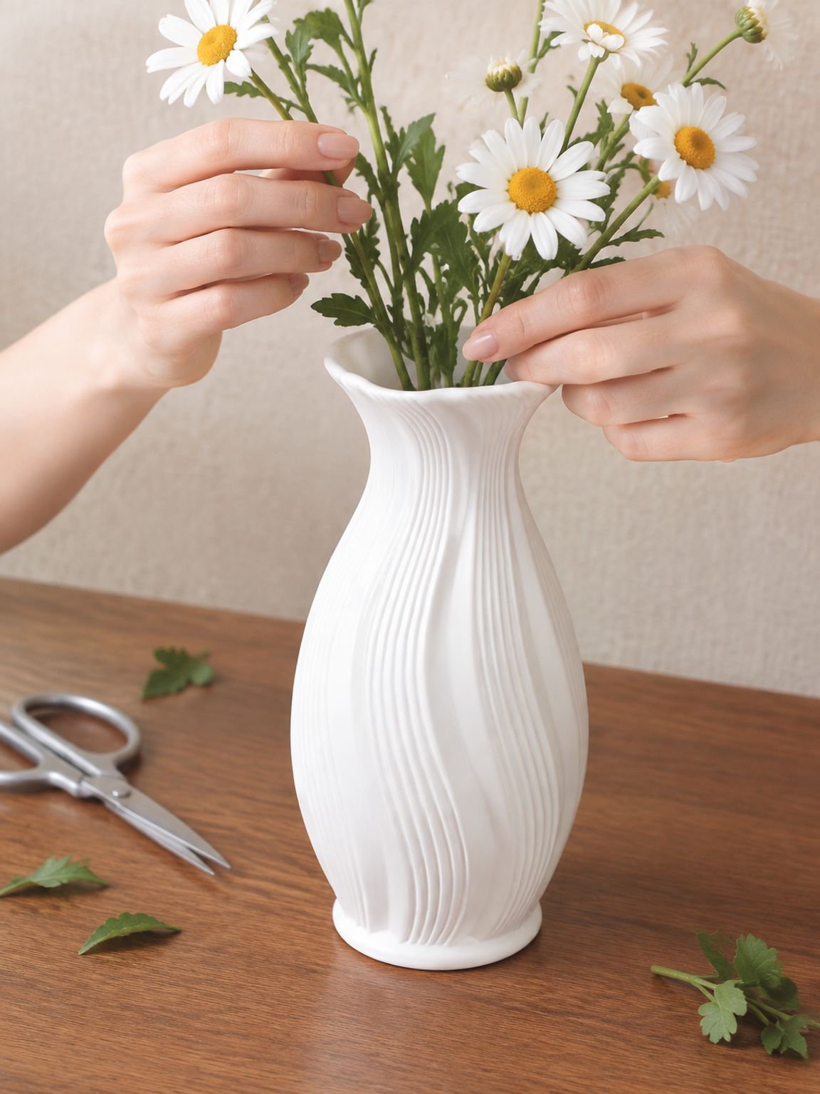 French Gradient Flower Vase