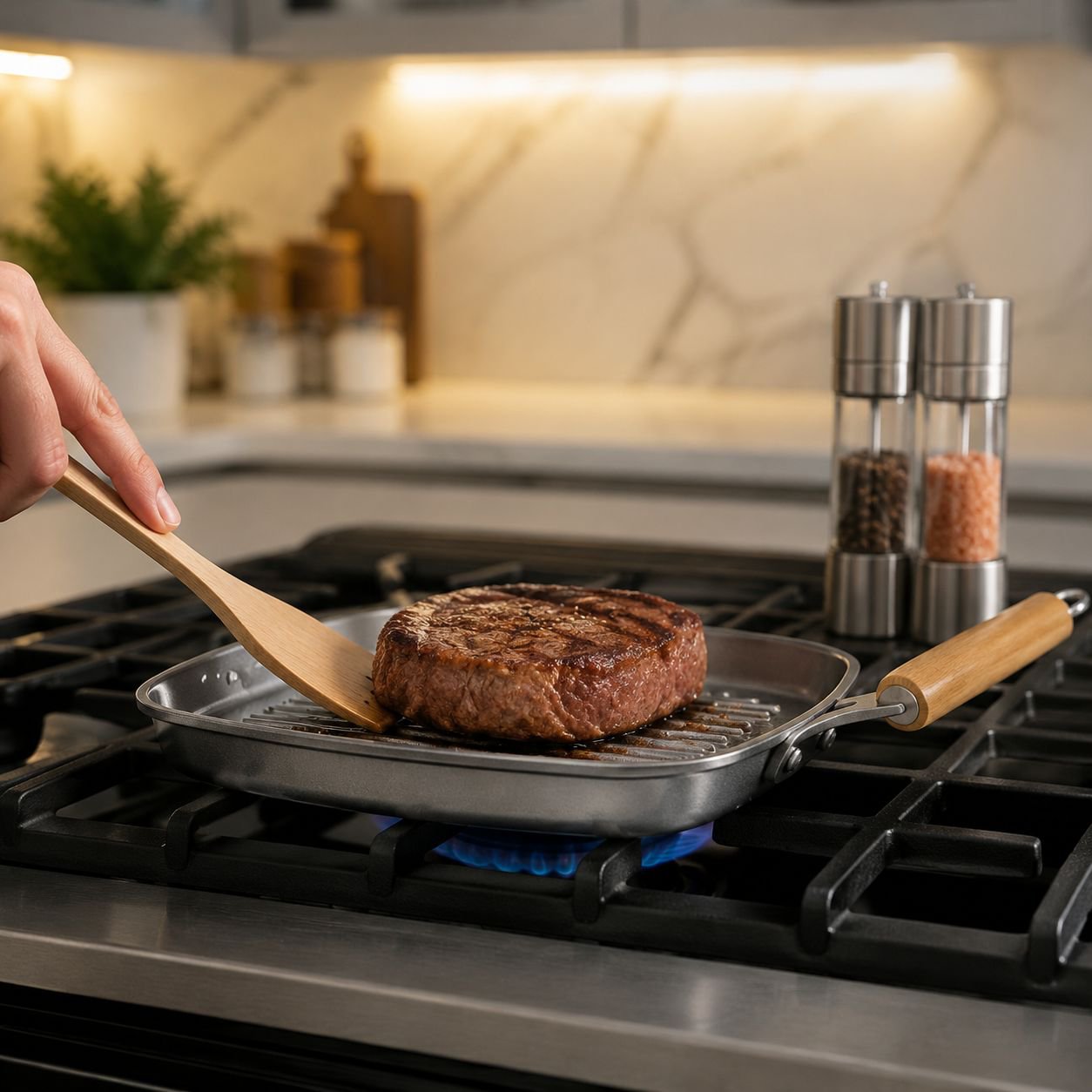Modern household nonstick cooking pan