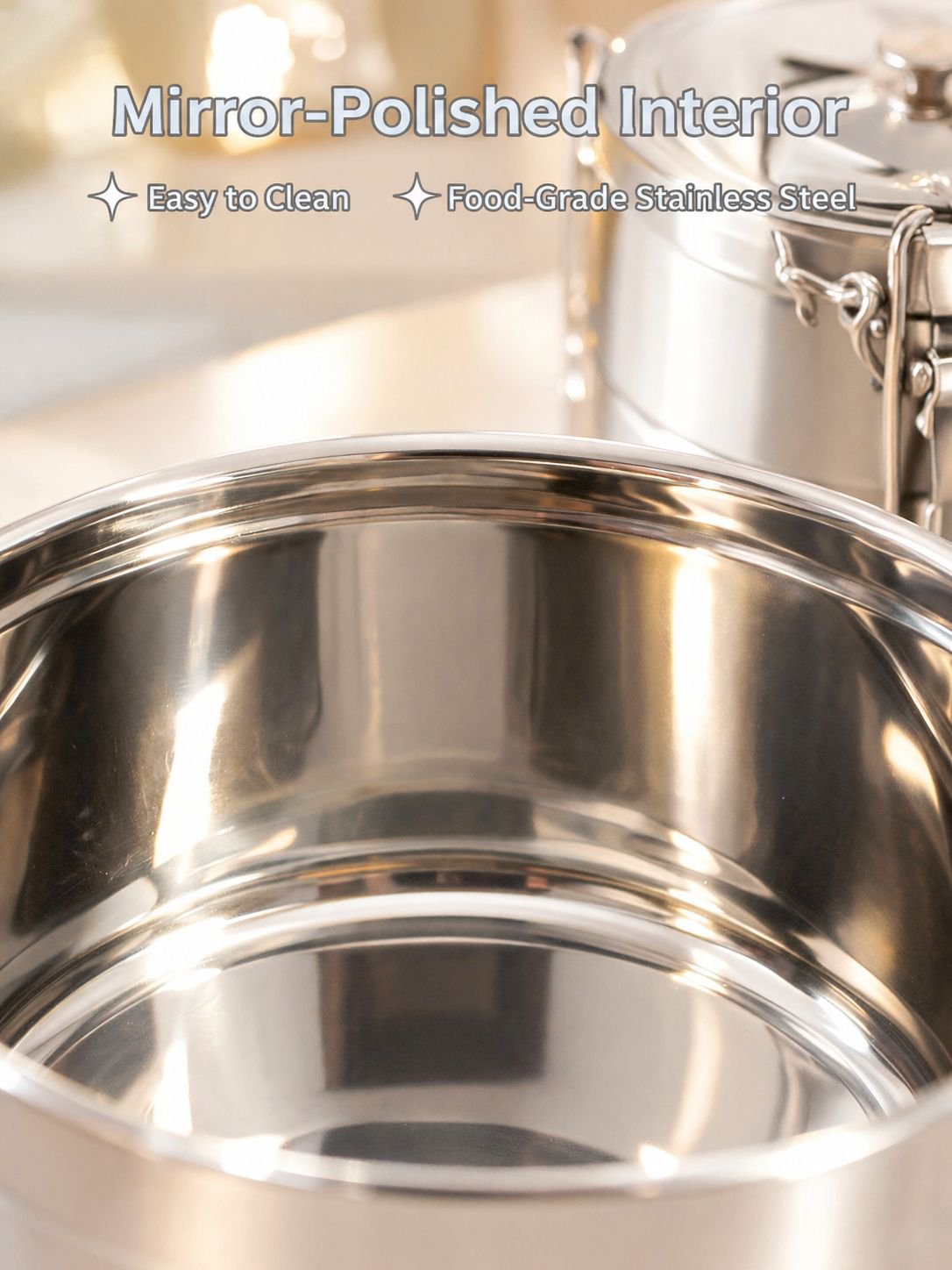 Portable Stainless Steel Food Container