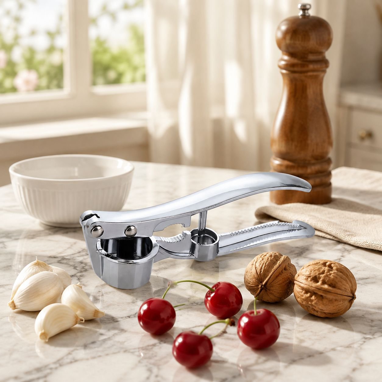 Broyeur d’ail manuel multifonction pour cuisine