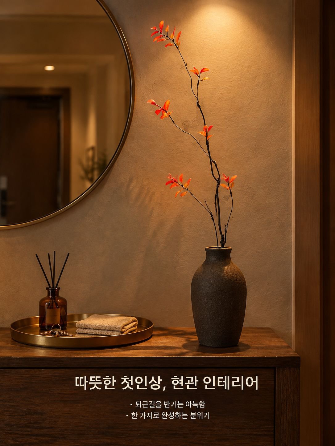 가을 분위기 인조 마른 나뭇가지 홈 장식 소품