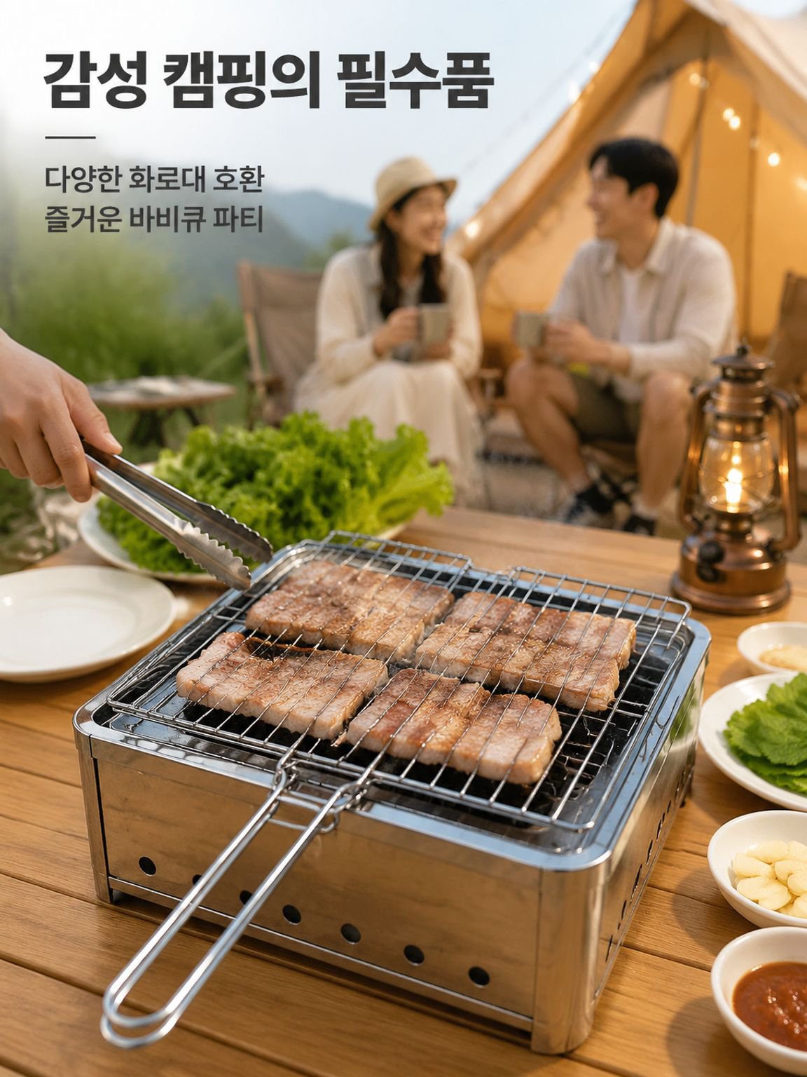 바비큐 그물