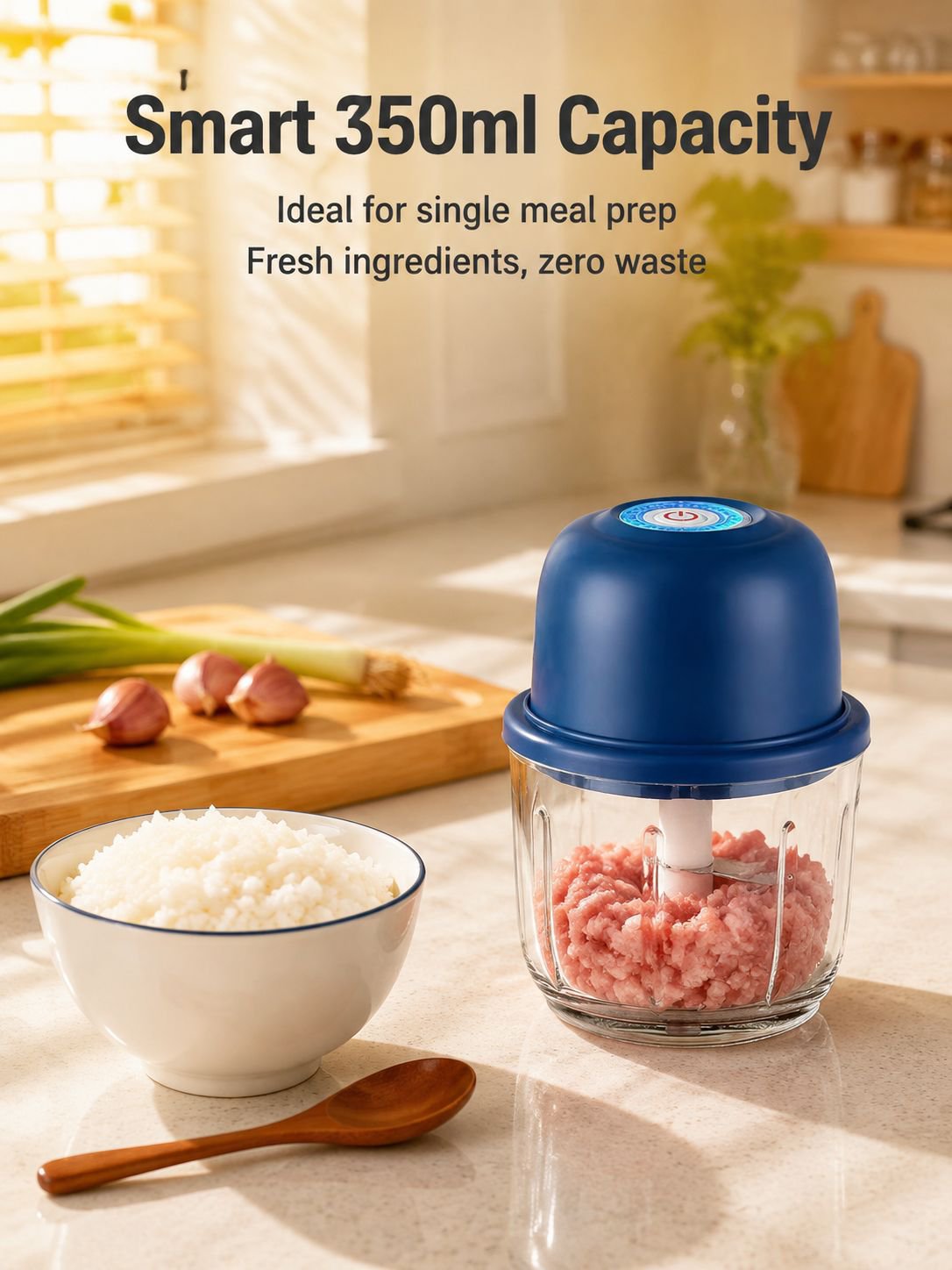 Compact Electric Kitchen Chopper