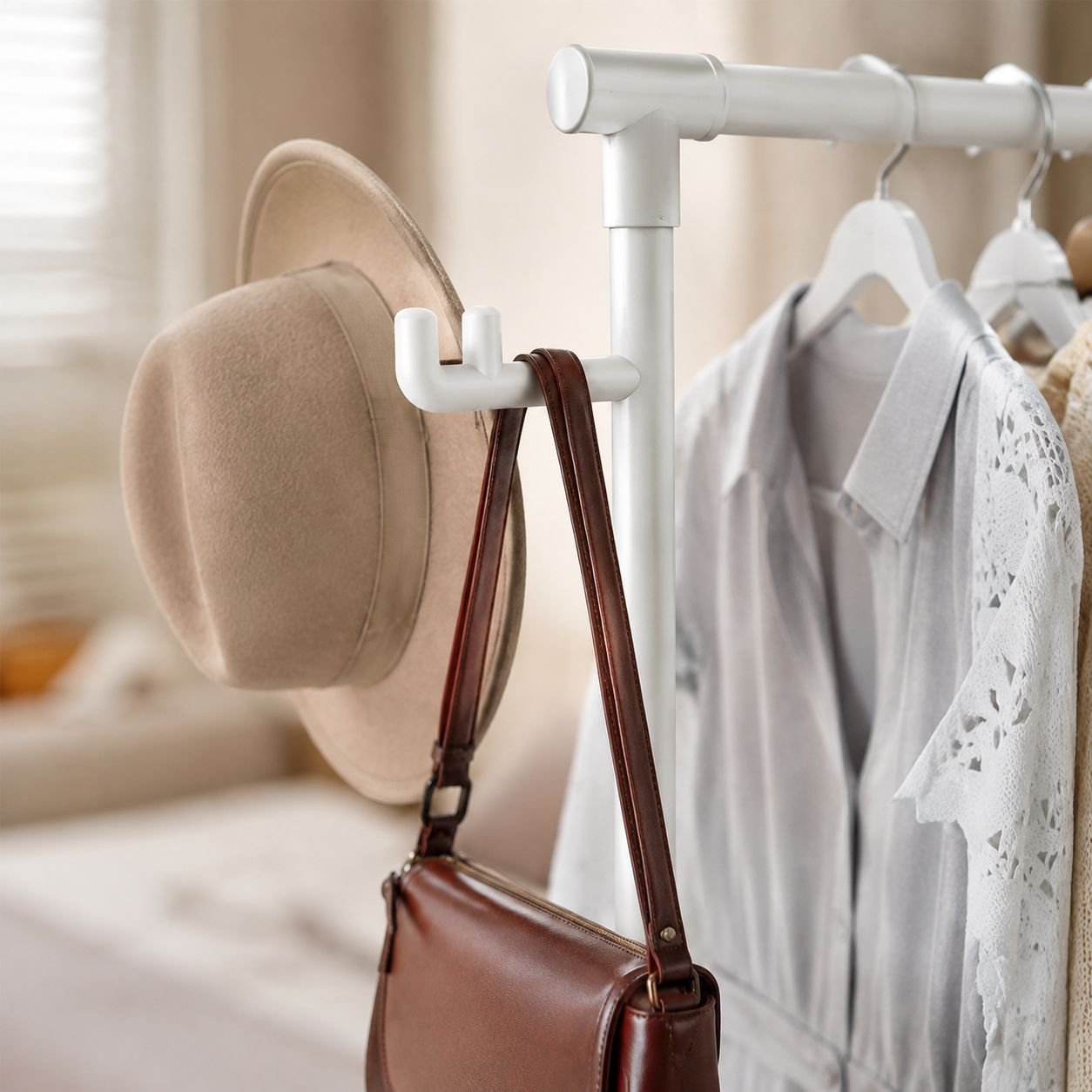 Versatile storage solution for clothes, shoes, and hats