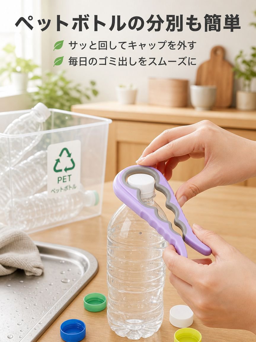 便利なキッチン用開栓器 4点セット