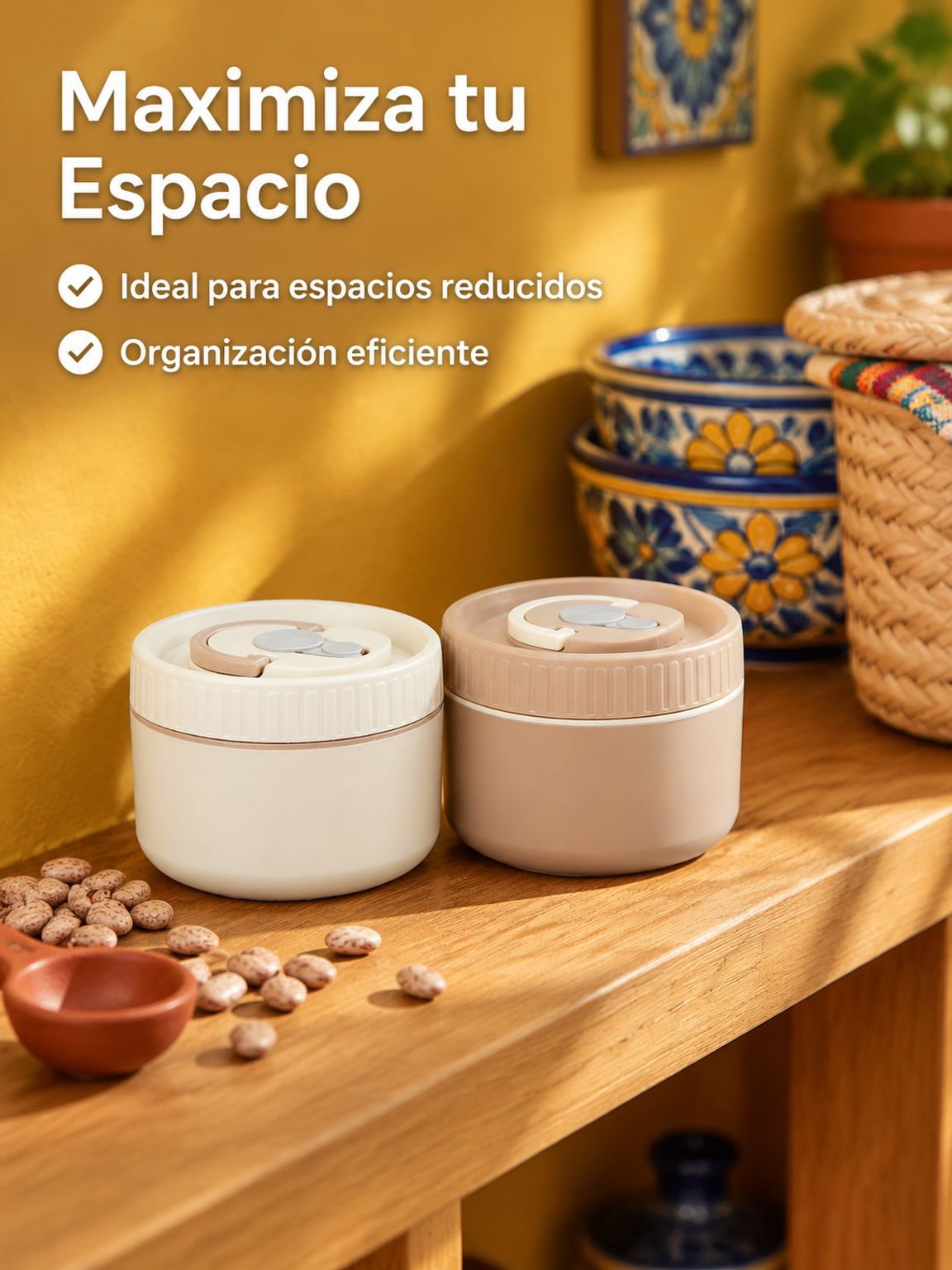 Tarro hermético para alimentos