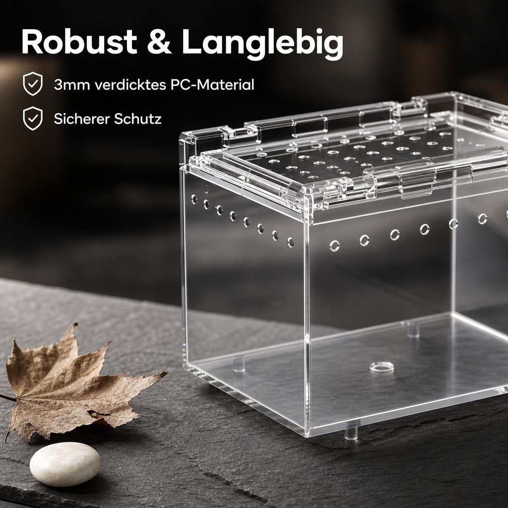Acryl Hochtransparente Zuchtbox PC Box