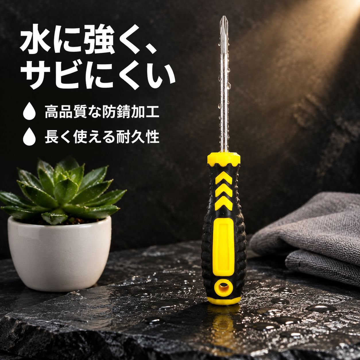 プラスマイナス兼用ドライバー